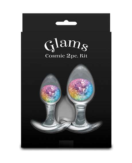 Cosmic Glams 2 pc Plug Kit - Rainbow by Cosmic Glams