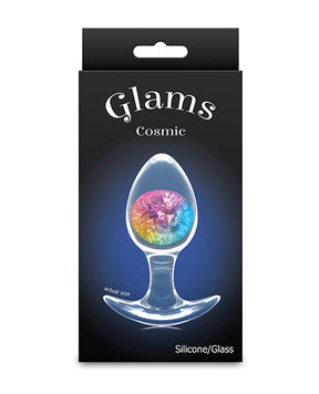 Cosmic Glams Medium Plug - Rainbow by Cosmic Glams