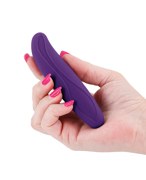 INYA Flirt Vibrator — Dark Purple, Flexible Rechargeable Vibe