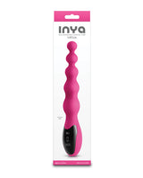 INYA Virtua Digital Beaded Anal Vibrator - Pink by Inya