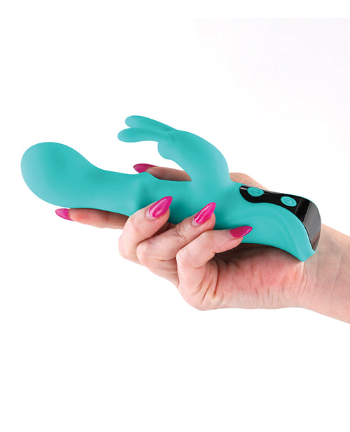 Inya Cyberluxe Rabbit Vibrator, Aqua