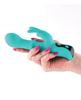 Inya Cyberluxe Rabbit Vibrator, Aqua