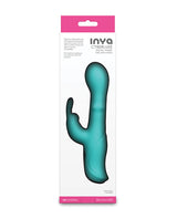 Inya Cyberluxe Rabbit Vibrator, Aqua