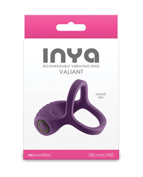INYA Valiant Cock & Ball Vibe - Berry by Inya