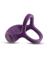 INYA Valiant Penis & Testicle Ring — Rechargeable Vibe (Berry)