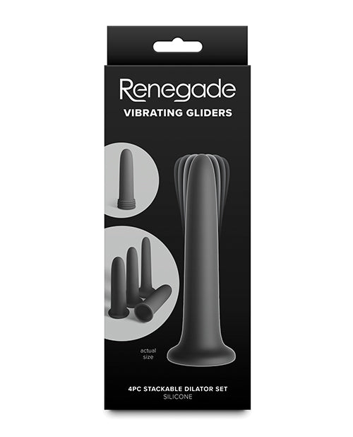 Renegade Vibrating Dilators - Black by Renegade