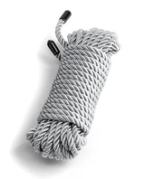 Bound 25 ft Bondage Rope — Silver