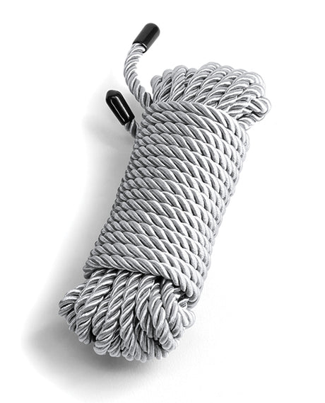 Bound 25 ft Bondage Rope — Silver