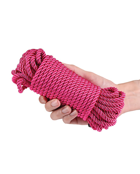 Bound 50 ft Polyester Bondage Rope — Pink