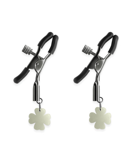 Bound G4 Adjustable Nipple Clamps — Gunmetal, Silicone-Tipped