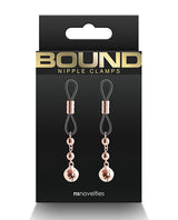 Bound D1 Nipple Clamps - Rose Gold by Bound