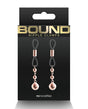 Bound D1 Nipple Clamps - Rose Gold by Bound