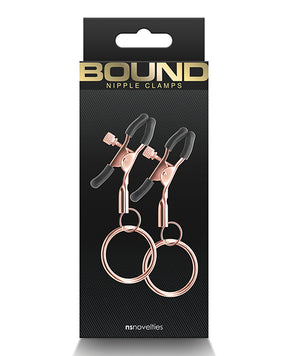 Bound C2 Nipple Clamps - Rose Gold by Bound