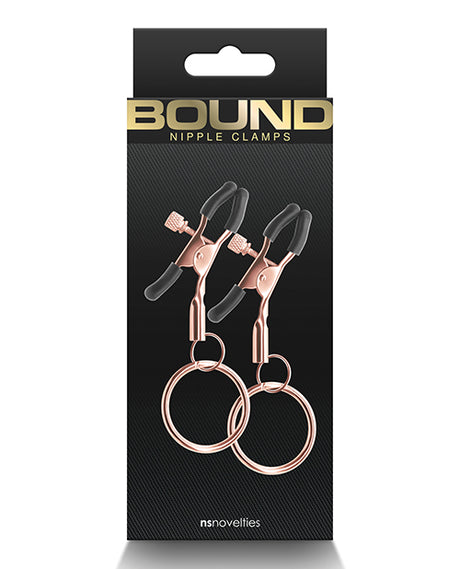 Bound C2 Nipple Clamps - Rose Gold by Bound