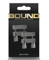Bound V1 Nipple Clamps - Gunmetal by Bound