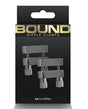 Bound V1 Nipple Clamps - Gunmetal by Bound