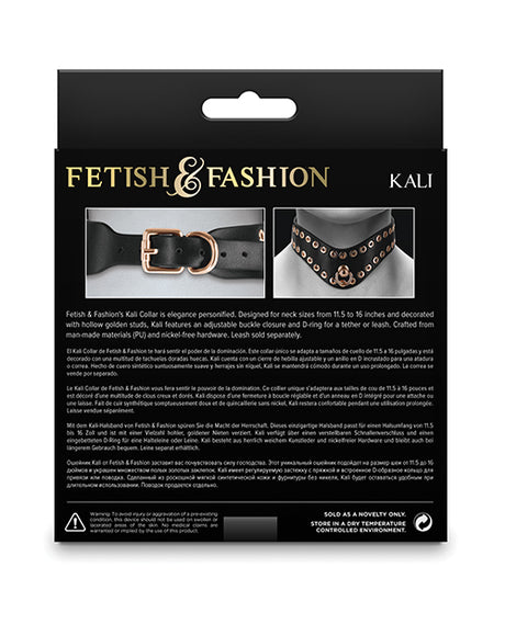 Fetish & Fashion Kali Collar - Black by Fetish & Fashion
