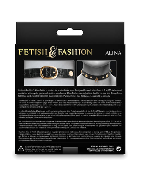 Fetish & Fashion Alina Collar - Black by Fetish & Fashion