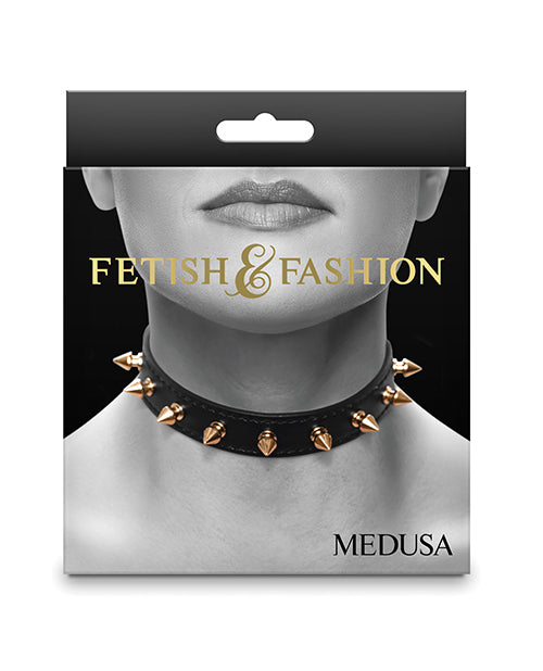Fetish & Fashion Medusa Collar - Black by Fetish & Fashion