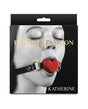 Fetish & Fashion Katherine Ball Gag - Red by Fetish & Fashion