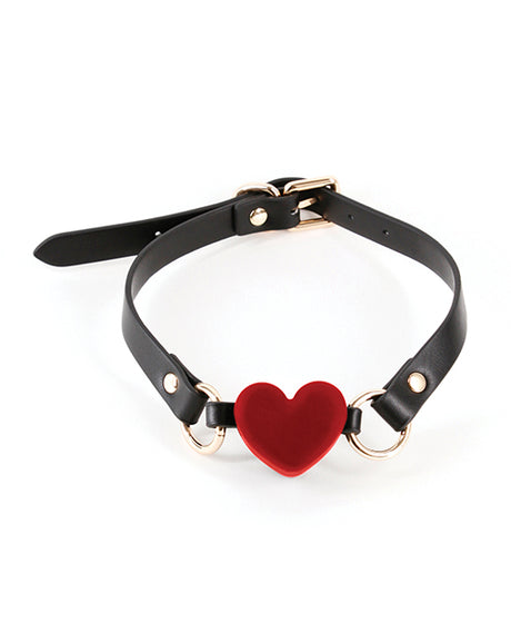 Fetish & Fashion Katherine Ball Gag, Red PU Strap