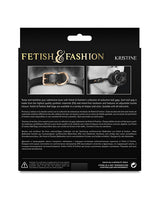 Fetish & Fashion Kristine Ball Gag - Black by Fetish & Fashion