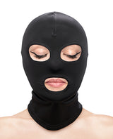 Fetish & Fashion Eyes & Mouth Hood - Black by Fetish & Fashion