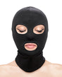 Fetish & Fashion Eyes & Mouth Hood - Black by Fetish & Fashion