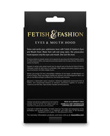 Fetish & Fashion Eyes & Mouth Hood - Black by Fetish & Fashion