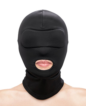 Fetish & Fashion Mouth Hood - Black by Fetish & Fashion