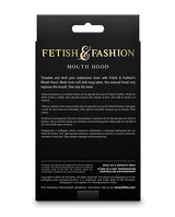 Fetish & Fashion Mouth Hood - Black by Fetish & Fashion