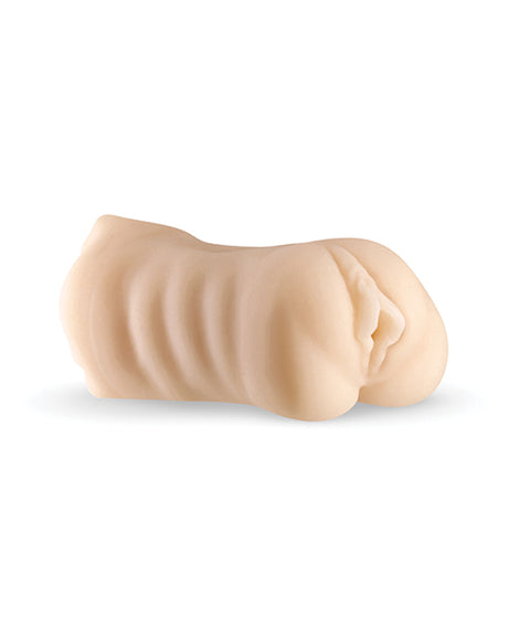 Barely Legal Harley Stroker — White TPE/TPR Textured Stroker