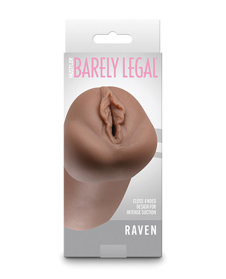 Barely Legal Raven TPE/TPR Male Stroker — Brown