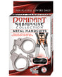 Dominant Submissive Metal Handcuffs - Metal by Dominant Submissive