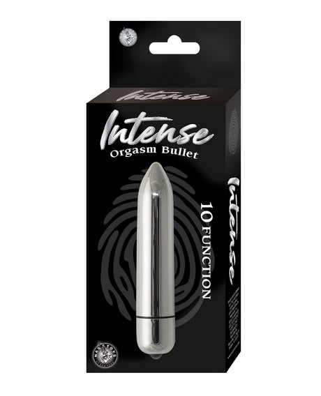 Intense Orgasm Bullet - Silver by Intense