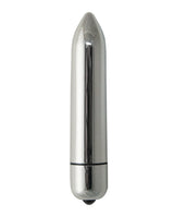 Intense Bullet Vibrator — Silver, 3.5 in, 10-Function