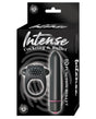 Intense Cockring & Bullet - Black by Intense