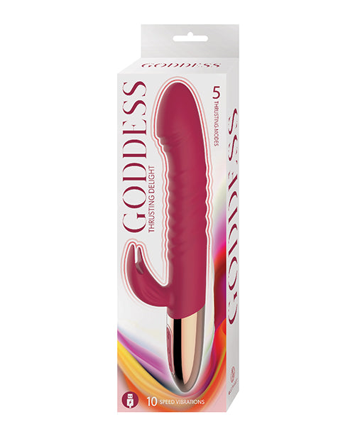 Goddess Thrusting Delight - Red by Goddess
