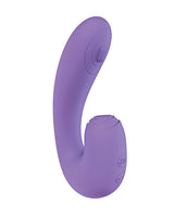 Blaze Suction Thumper Vibe — Dual-Motor Rabbit Vibrator, Lavender
