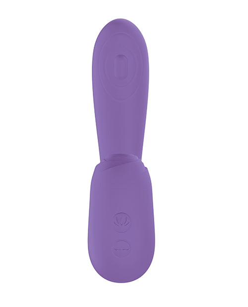 Blaze Suction Thumper Vibe — Dual-Motor Rabbit Vibrator, Lavender