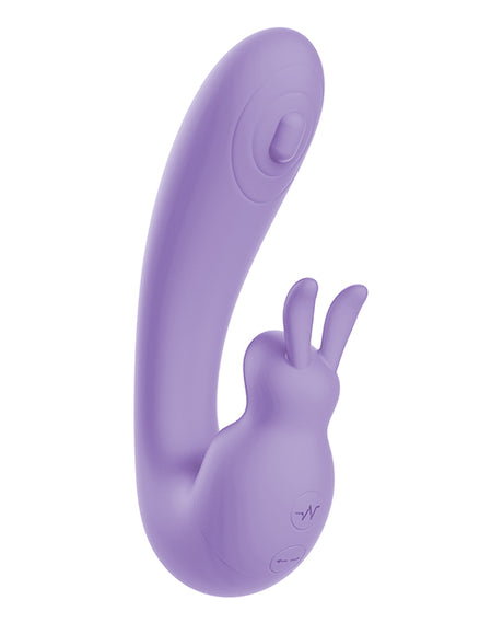 Blaze Bunny Thumper Vibe — Lavender Rabbit-Style Dual Stimulator