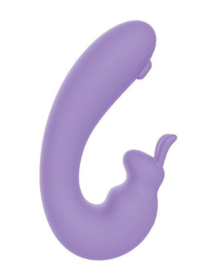 Blaze Bunny Thumper Vibe — Lavender Rabbit-Style Dual Stimulator