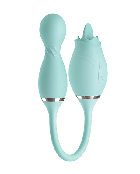 Blaze Exciter Vibe Aqua — USB Rechargeable Dual Stimulator