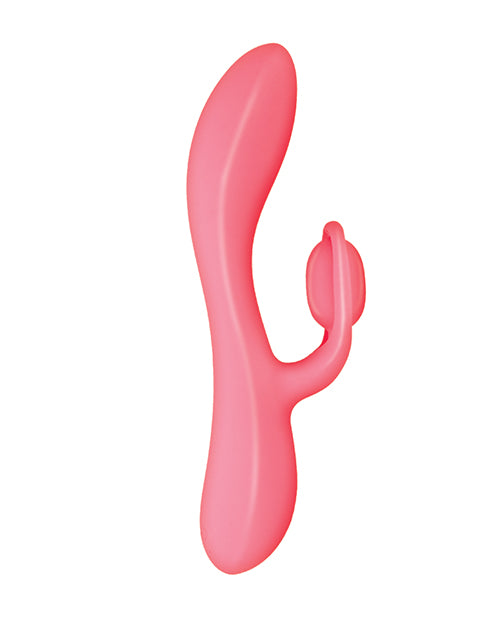 Blaze Romantic Massager — Red Dual-Motor Silicone Vibrator