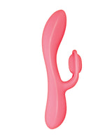 Blaze Romantic Massager — Red Dual-Motor Silicone Vibrator