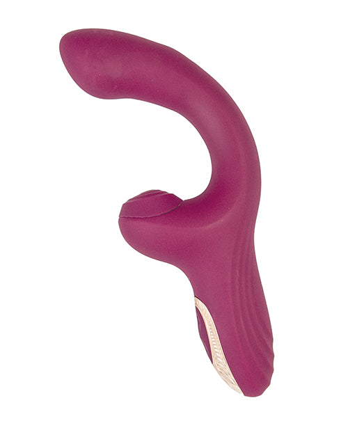Blaze Heat Up Thumper Massager - Eggplant by Blaze