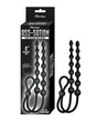Ass-sation Dual-Ended Anal Beads - Black by Ass-sation