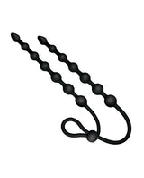 Ass-sation Dual-Ended Anal Beads - Black by Ass-sation