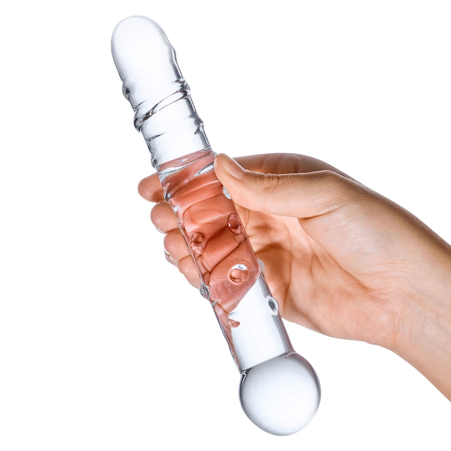 Callisto Clear Glass Dildo by Electric Novelties