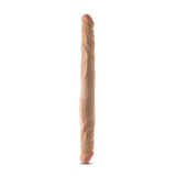 Blush Dr. Skin Plus 14-inch Posable Double Dong, Beige - BL-39753